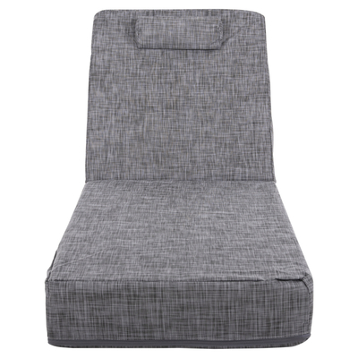 Shtresë shezlloni Sifnos 200×70×20 cm (HM11761.10), gri