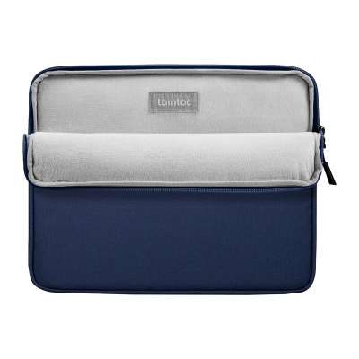 Çantë laptopi Tomtoc Light A18, 14", xhep frontal, blu e errët
