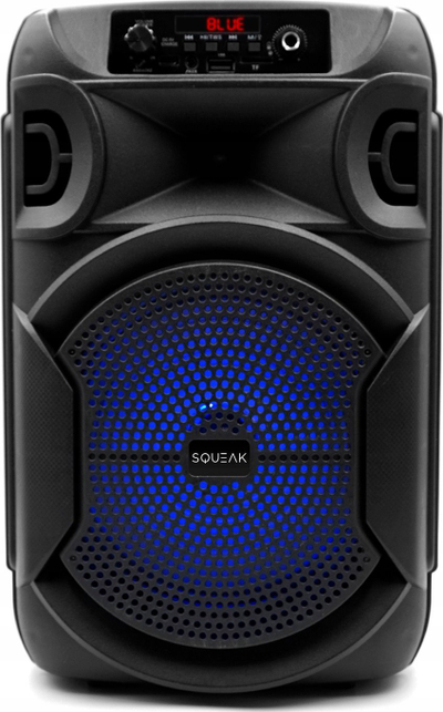Звучник SQUEAK SQ1006, пренослив, безжичен, црн