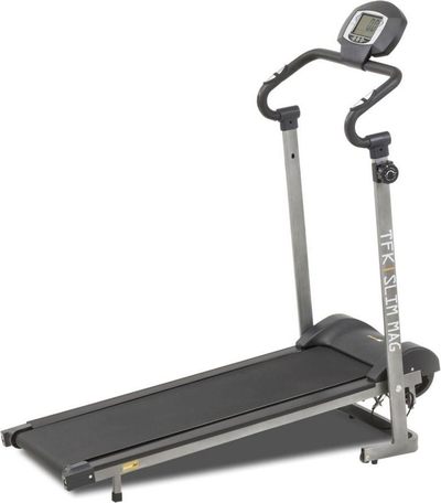 Shteg vrapimi Everfit TFK Slim Mag, magnetik, me palosje, gri