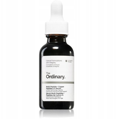 Serum për fytyrën The Ordinary Multi-Peptide + Copper Peptides 1%, 30 ml, për lëkurë të pjekur
