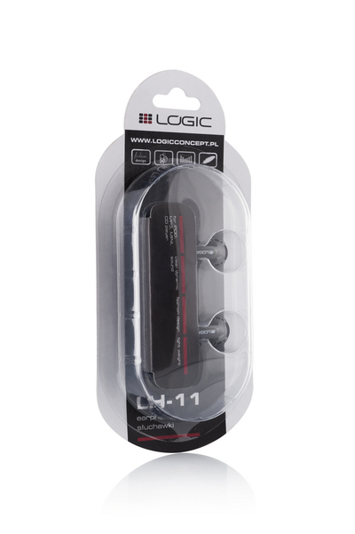 Kufje Logic LH-11, 3.5mm, të zeza