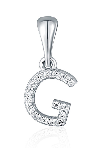 Pendant për varëse JVD G SVLP0948XH2BI0G, i argjendtë
