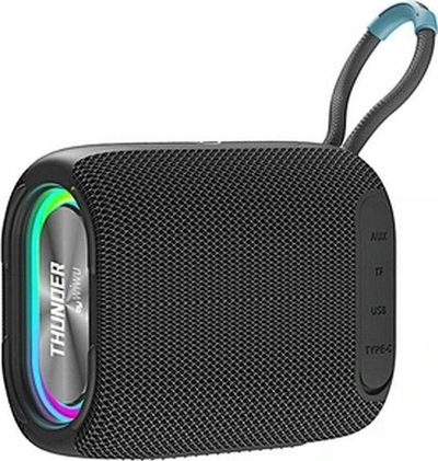 Altoparlant Bluetooth Wiwu Thunder P26, pa tela, IPX7, gri