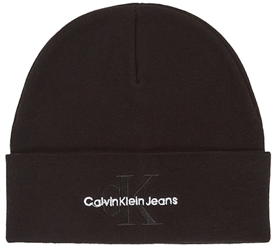 Kapelë për meshkuj Calvin Klein Jeans mCK4987, ngjyrë e zezë mCK4987