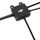 Hub kabllosh DJI LiDAR Range Finder RS, 4 në 1, për RS 3 Pro, i zi