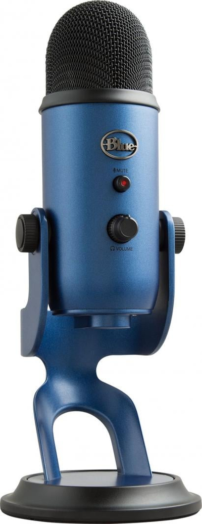 Mikrofon Blue Yeti, USB, kondensator, blu e mbyllët