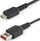 Kabllo karikimi StarTech.com USBSCHAU1M, USB A me Micro USB, 1m, e zezë