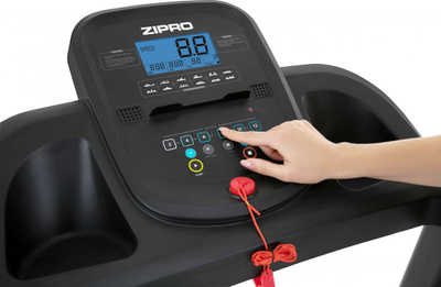 Електричен тркачки појас Zipro Tekno, црн