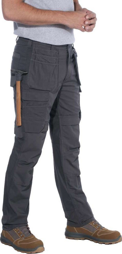 Pantallona pune Carhartt Full Multi Pocket Cargo, Relaxed Fit, W36 L32, gri e errët