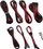 Set kabllosh CableMod C-Series PRO ModMesh 12VHPWR për Corsair RM RMi RMx, PCIe 5.0, i zi me të kuqe