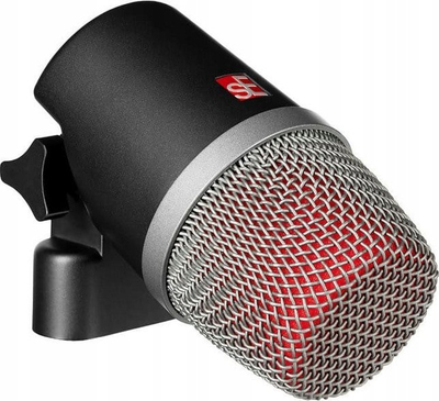Mikrofon dinamik SE Electronics V-KICK U, për daulle, superkardioid, i zi