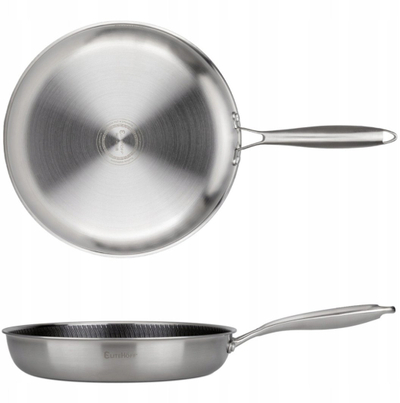 Tigan çeliku Elitehoff E-7550, 30cm, veshje plasar mjalti, ngjyrë argjendi