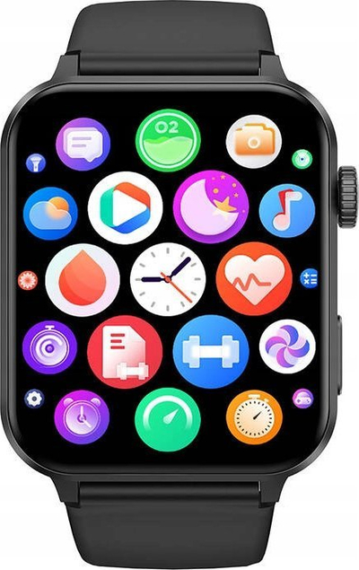 Паметен часовник Blackview R30Pro, 1.85\", Bluetooth 5.2, црн