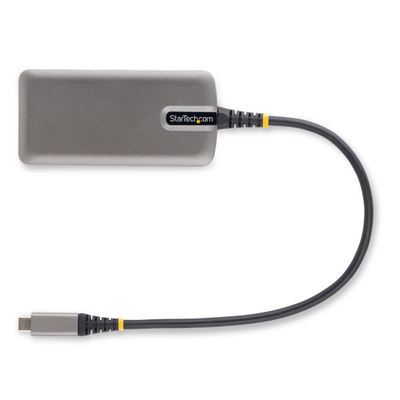 Док USB C StarTech 103B USBC MULTIPORT, HDMI 4K Ultra HD, RJ45 Етернет, сива