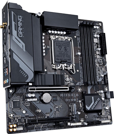 Pllakë amë GIGABYTE LGA1700 B760M GAMING X AX DDR4 Intel B760 4xDDR4 1xDP 1xHDMI WI-FI mATX