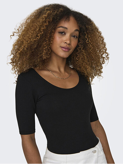 Bluzë për femra Only Onllove Women's Body, e zezë