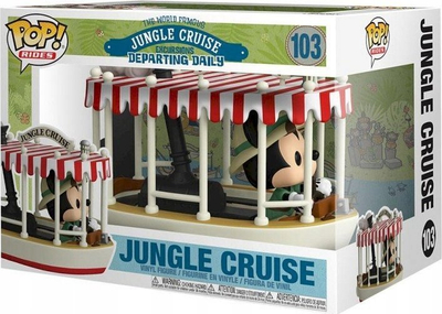 Figurë koleksionuese Funko Pop Rides, Jungle Cruise Mickey, vinyl, shumëngjyrëshe