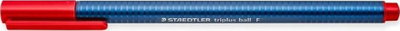 Stilolaps Staedtler Triplus Ballpoint F, paketim me 10 copë, i kuq