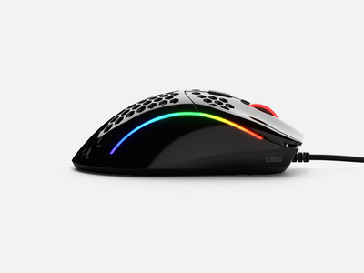 Mouse gaming Glorious Model D, LED, me kabllo, i zi
