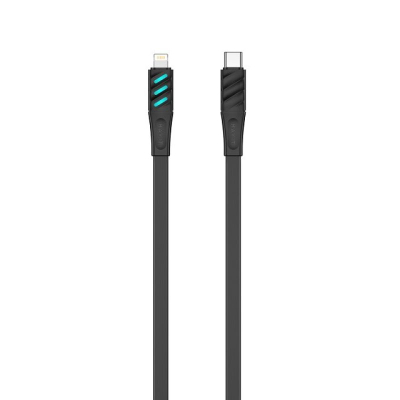 Kabull karikues Havit CB6255, USB C në Lightning, 1 m, 27 W, i zi