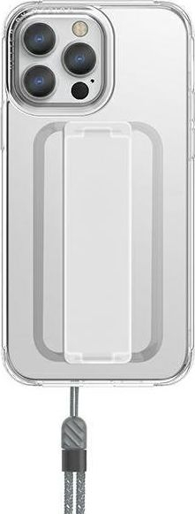 Mbrojtëse telefoni PanzerGlass UNIQ Heldro për iPhone 13 Pro Max, transparente, me rrip FlexGrip