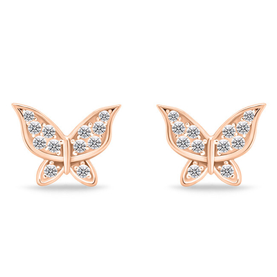 Vathë Brilio Silver Butterfly EA632R