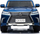 Makinë elektrike për fëmijë Lexus LX570, 2x12V, telekomandë R/C, blu
