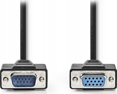 Kabllo zgjatëse VGA Nedis, 5 m, rezolucion 1280x800, e zezë