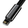 Kabllo USB Baseus CALWJ-A01 USB A në Lightning, 2 m, 2.4A, e zezë