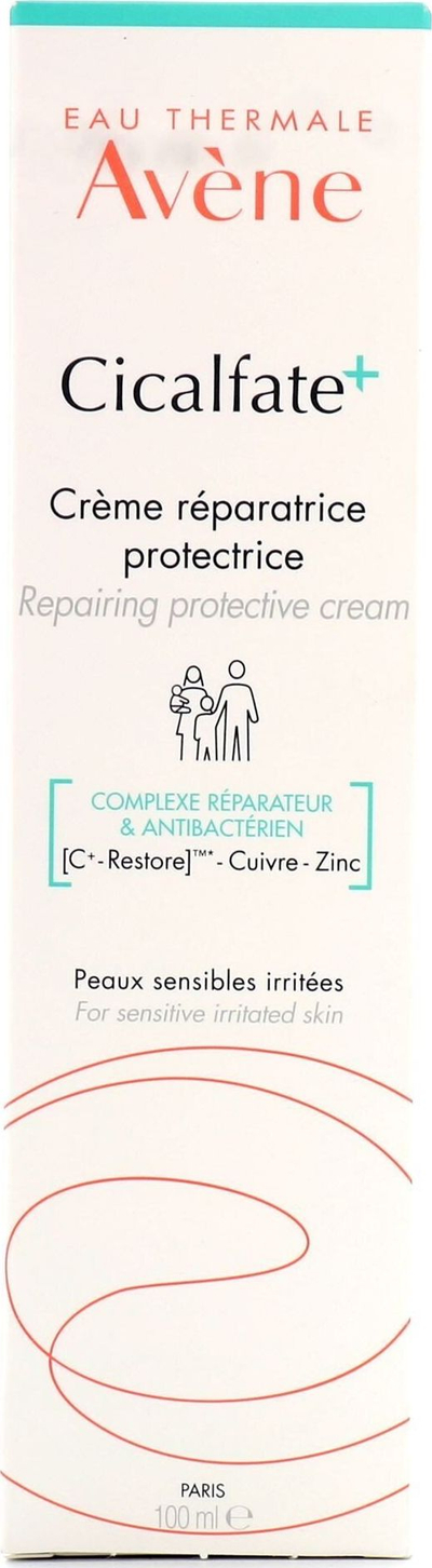 Репаративна крема Avène Cicalfate+, за многу чувствителна кожа, 40 ml, бела