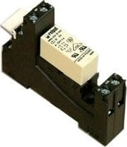 Modul rele ROPAM RM85 12V, 1P 12A, montim në shinë DIN, gri - 2