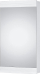 Kabinet pasqyre Riva SV 55-1, me LED, MDF, i bardhë