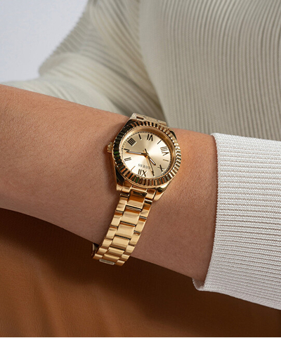 Orë për femra Guess Mini Luna GW0687L2, e artë
