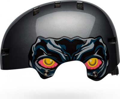 Helmetë fëmijësh Bell Span Nightwalker, XS 49-53 cm, BMX dhe skate, gri gunmetal me shkëlqim