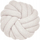 Set jastëkësh dekorativë knot, boucle, 31cm, të bardhë
