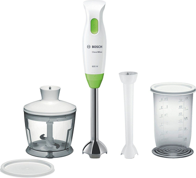 Blender Bosch MSM 2623 G, 600 W, 700 ml, i bardhë/gjelbër