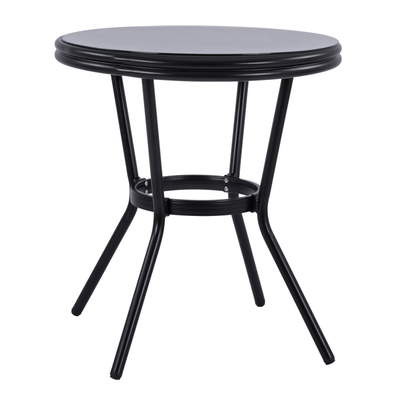 Tavolinë Ø70 cm HM5532.02 – (diametër 70), zezë