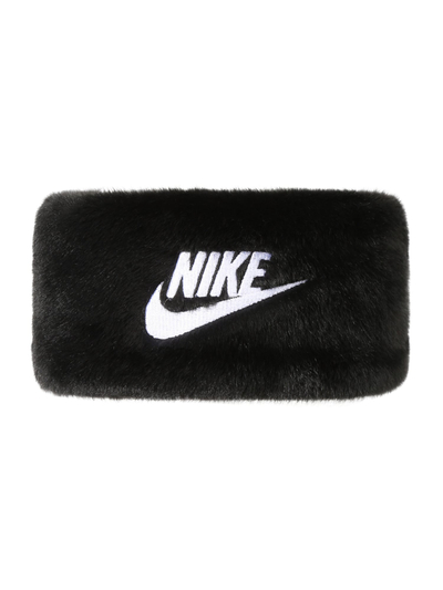 Shirit koke Nike W Headband N1002619974OS, fleece, 10 cm, e zezë