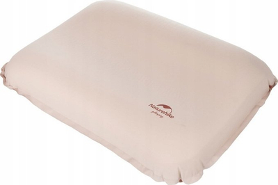 Jastëk kampingu Naturehike Inflatable Camping Pillow, ergonomik, ultralehtë, ngjyrë kajsie