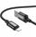 Kabllo USB A në Lightning Hoco X89, 2.4A, 2 m, e zezë