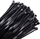 Lidhëse plastike AWTOOLS, 7.6x250 mm, 100 copë, e zezë