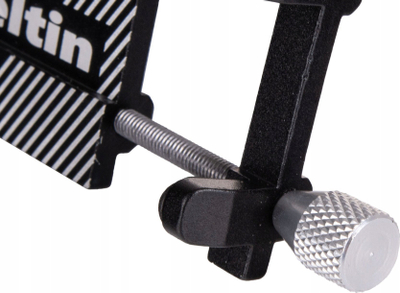 Mbajtëse telefoni për biçikletë Keltin K02341, alumin, 55-100mm, e zezë
