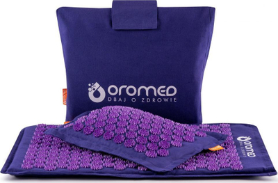 Dyshek akupresure Oromed ORO-HEALTH, set me jastëk, me çantë, vjollcë - 2