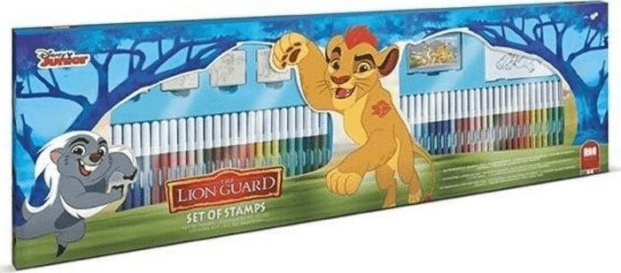 Set flamasterash për fëmijë Lion King Mega Multiprint, 60 ngjyra