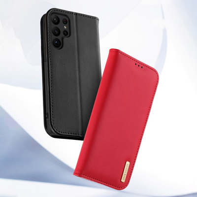 Këllëf telefoni DUX DUCIS Hivo për Samsung Galaxy S23 Plus, me xhep për karta, i zi
