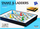 Lojë tavoline Mega Creative Magnetic Chess 2in1, shah dhe Snake and Ladders, magnetike