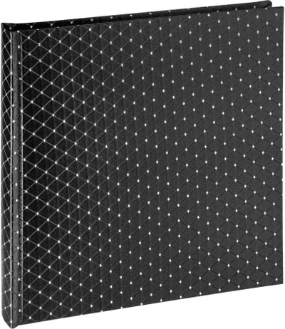 Album fotografish Walther Diamond FA243B, 20x20cm, 40 faqe, i zi