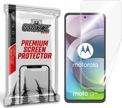 Folie mbrojtëse GrizzGlass CeramicFilm për Motorola Moto G 5G, qelq keramike, transparente