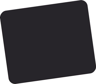 Podlogë miu Fellowes Mouse Pad, sipërfaqe e lëmuar, kundër rrëshqitjes, e zezë